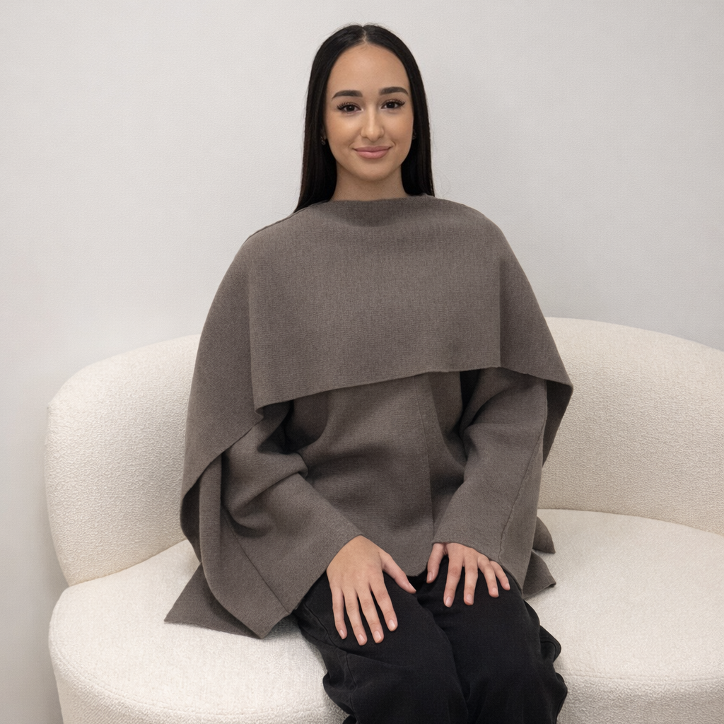 CHOU Cardigan - Taupe