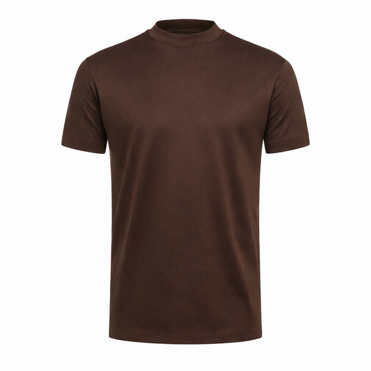 CHOU Essential Tee - Coffee (Slim Fit)