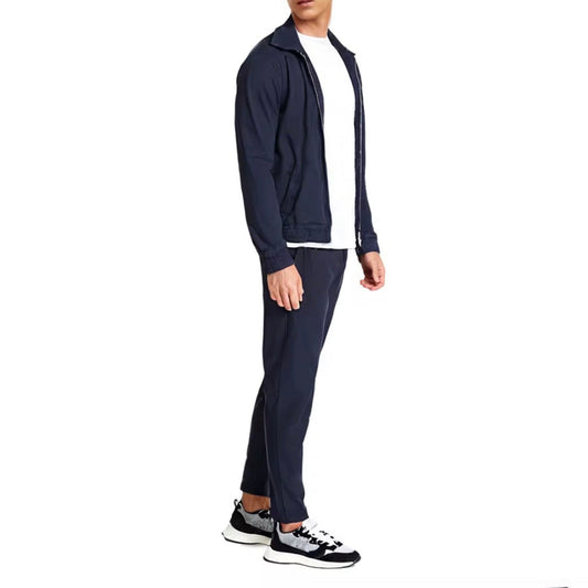 CHOU Men's Tech Suit - Navy Blue (Premium Stretch)